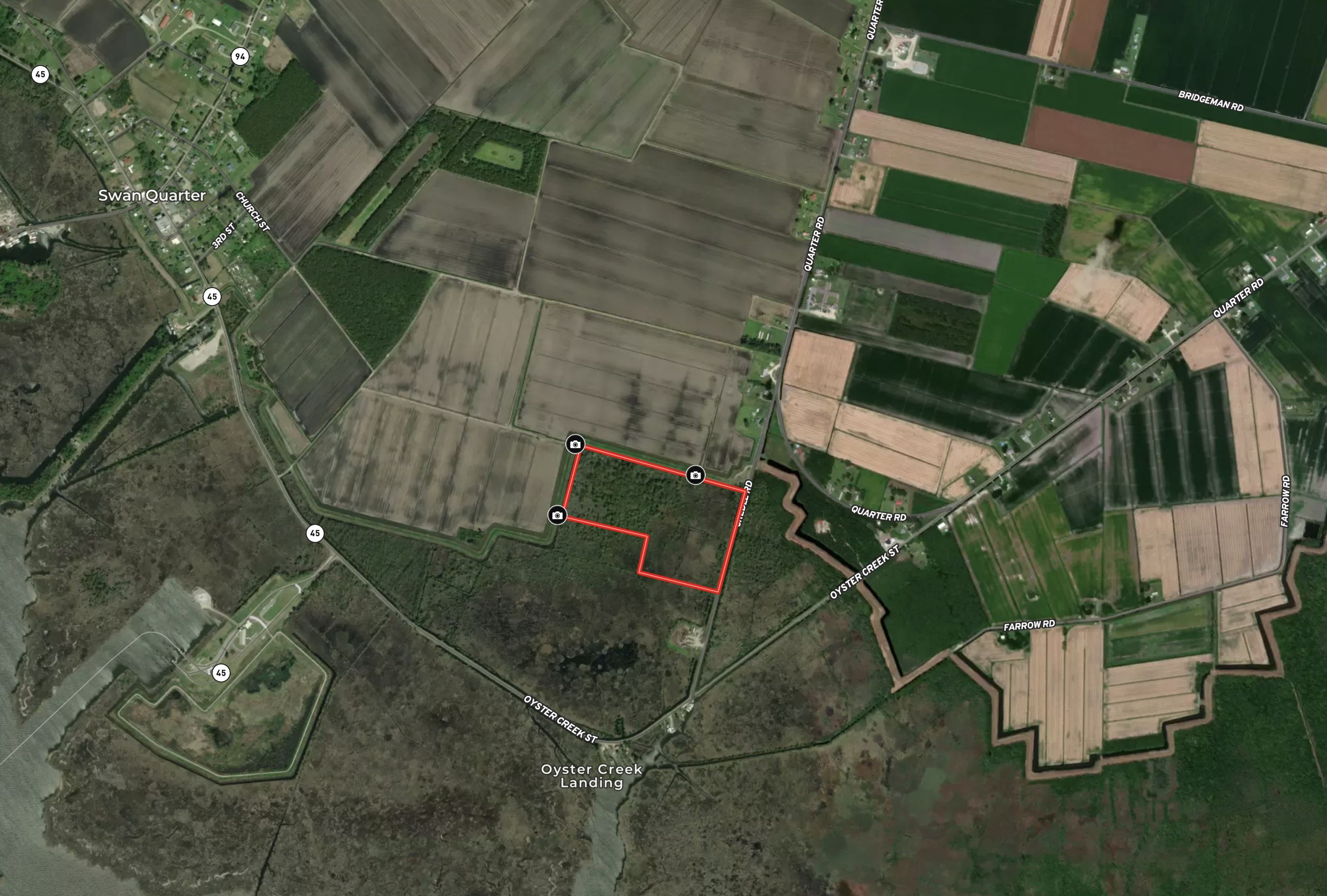 Affordable Hunting Land in Hyde County, NC – 30 AC